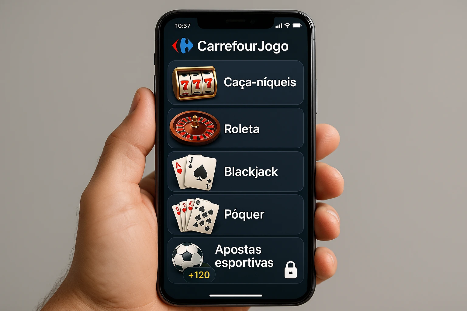 Baixar o CARREFOURJOGO Cassino App