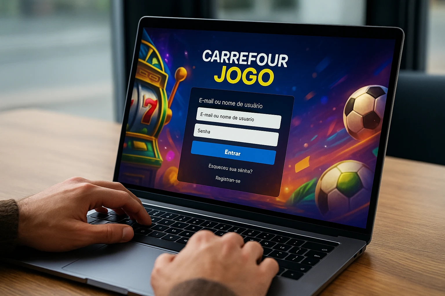 Não Perca tempo, o rRgistro na site CARREFOURJOGO